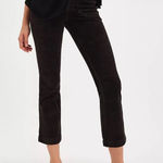 Free People  High Time Kick Flare Velvet Corduroy Pants Photo 0