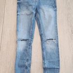 ZARA  Ripped Skinny Jeans High Rise Photo 0