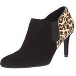 Cole Haan NEW women's size 9.5 cheetah dyed fur suede heel pumps NWD minor flaws Photo 0