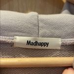 Madhappy  Women’s Hoodie Grey Black Universal Sweatshirt Size Small Photo 5