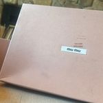 Miu Miu  Calzature Donna Raso Albicocca Heel Size 37 Photo 3