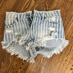 Forever 21 Ripped Jean Shorts Photo 3