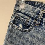 American Eagle  Curvy Mom Jeans Distressed Size 0 High Rise Ripped Denim Photo 6