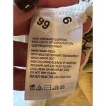 Tommy Bahama Tommy‎ Bahama Shirt Women Small Ivory Cotton Sequins Floral Tee Coastal Preppy Photo 10