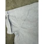 Madewell  Linen-Blend Swenson Popover Shirt Size XS Distant Lavender Beach Summer Photo 5