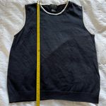 City Silk Knitwear Black Sweater vest size medium Photo 1