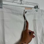 NYDJ NWT  Patchie Major Wide Leg‎ Capric Optic White Size 28W Photo 8