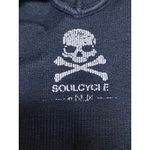 SoulCycle Black Scoop Neck Racerback Sleeveless Sports Bra Crop Tank Top Size S Photo 2