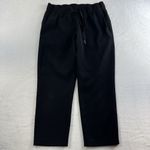 Lululemon  Sz 6 On The Fly Straight Leg Crop Pants 23" Pockets Black W6AVMS Woven Photo 3
