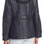 Kate Spade  Herringbone Quilted Hooded Puffer Jacket Photo 2