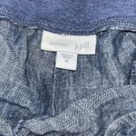 J.Jill  100 % Linen M Blue Elastic Waist Pants Love Linen Photo 1