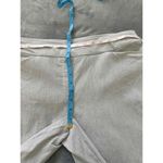 Hilary Radley Light Grey Linen KneeLength Unisex Casual Shorts Size Large Photo 8