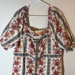 Spartina 449 Spartina‎ 449 Floral Puff Sleeve Button Front Cotton Dress Size XXL Photo 1
