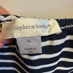 Christopher & Banks  Black and White‎ Strapless Dress Photo 3