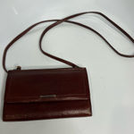 Fossil Vintage  brown leather crossbody‎ bag mini purse 7.5” x 4.75” casual Photo 0