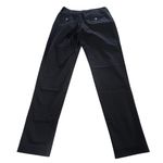 Adam Lippes  Pants‎ Womens 6 Black Slim Fit Dress Trouser Stretch Ankle Cotton Photo 1