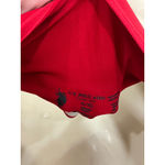 U.S. Polo Assn. Red Sports Bra Racerback Athletic Gym Workout Top Women XL Photo 7