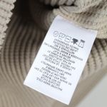 The Range Stark Taupe Mushroom Ribbed Thermal Top Turtleneck Sweater New XS Tan Photo 7