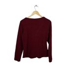 Modcloth Women’s Speckled Ribbed Cardigan ASO Legacies Red Size L Photo 8