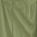 Only Necessities Green Elastic Waist Pants Size 6X Petite Photo 3
