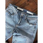 Anthropologie  Pilcro & The Letterpress Women's Patchwork Slim Boyfriend Jeans 26 Photo 6