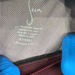 Like New Seea Hermosa Swim Shirt Rash Guard red twill Sz XS $140 Surf SPF Sun Black Photo 5