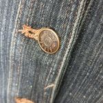 Bernie dark denim jean jacket size small Blue Photo 3