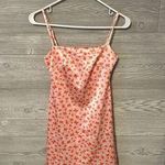 Urban Outfitters UO 90s Y2K Style Pink Satin Butterfly Dragon Mini Dress Size XS Photo 0