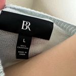 Banana Republic  Caro Cashmere Sweater Large Womens Blue Oversized Lightweight Photo 4