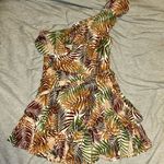 Francesca's  Mi Amore Leaf Print Romper Photo 2