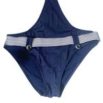 Balneaire Paris Beachwear Red White & Blue Nautical Monokini Size 12 Retro Pinup Photo 6