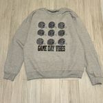 Game Day Vibes Sweatshirt Gray Size M Photo 2