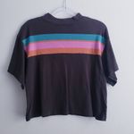 Free People  Need You Short Sleeve Cropped Tee Shirt Photo 2