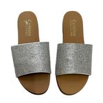 Catherine Malandrino Sparkly Bling Faux Crystal Slides Sandals Size 8 NEW Photo 0
