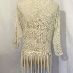 Blu Planet Women's Shrug Cotton Crocheted Large Photo 3