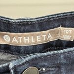 Athleta  Sculptek jeans women's 10T tall high rise skinny blue denim pants Photo 4