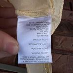 Urban Outfitters  Butter Yellow Spring Cropped Tank Top Eyelet Size Large Photo 5