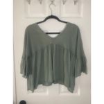 Free People NWOT Sweet Little Tee in Miss Size Medium Photo 6