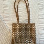 Nine West Brown And White Purse Photo 0