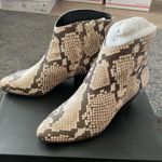 International concepts INC Idra Snake Print Ankle Boots Photo 1