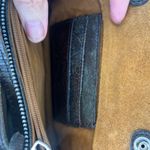 Patricia Nash women's Turquoise Tooled Crossbody Bag wallet Leather Photo 2