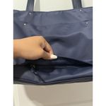 Lipault Paris Business Avenue Laptop Tote Bag Navy Blue Work Shoulder Photo 6