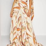 Andrea Iyamah  Thema Eucalyptus Cover Up Wide Leg High Rise Pants, NWT, Size XXL Photo 4