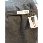 Nicole Miller NWT Charcoal Heather Pull-On Skirt Size XL Stretch Knit MSRP $60 Photo 1