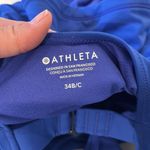 Athleta  Blue/Purple Racerback Swim Tank Top Photo 3