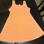 Herou Tank Dress Casual Sleeveless Knit Summer Dress XXL Orange Peach Color Boho Photo 9