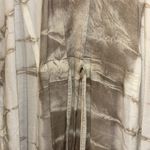 Raya Sun BROWN AND CREAM SLEEVELESS DRESS OR BEACH COVER UP HI LO HEM SIZE SMALL Photo 6