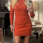 Herve Leger Herve by Orange Bodycon Long Sleeve Mini Dress XS Photo 8