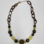 Coldwater Creek Vintage Beaded Stone Necklace Chunky Boho Fashion Accessories Photo 5