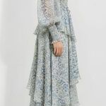 Elliatt  Astrid Dress, Periwinkle Multi, Small Photo 2